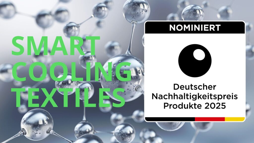 Logo Deutscher Nachhaltigkeitspreis. E.COOLINE ist nominiert