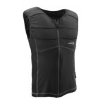 Repower KühlShirtweste mit Absteppungen von E.COOLINE in Farbe schwarz - Medizinprodukt -Seitenansicht