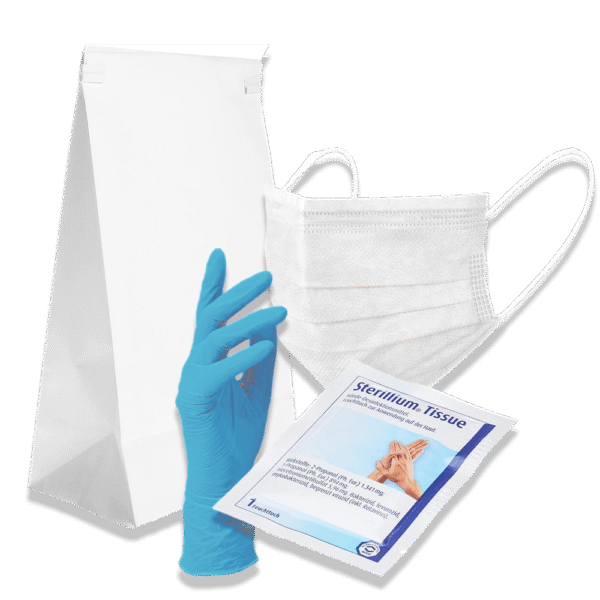 Erster Hitze-Notfall-Koffer der Welt - Hygieneartikel