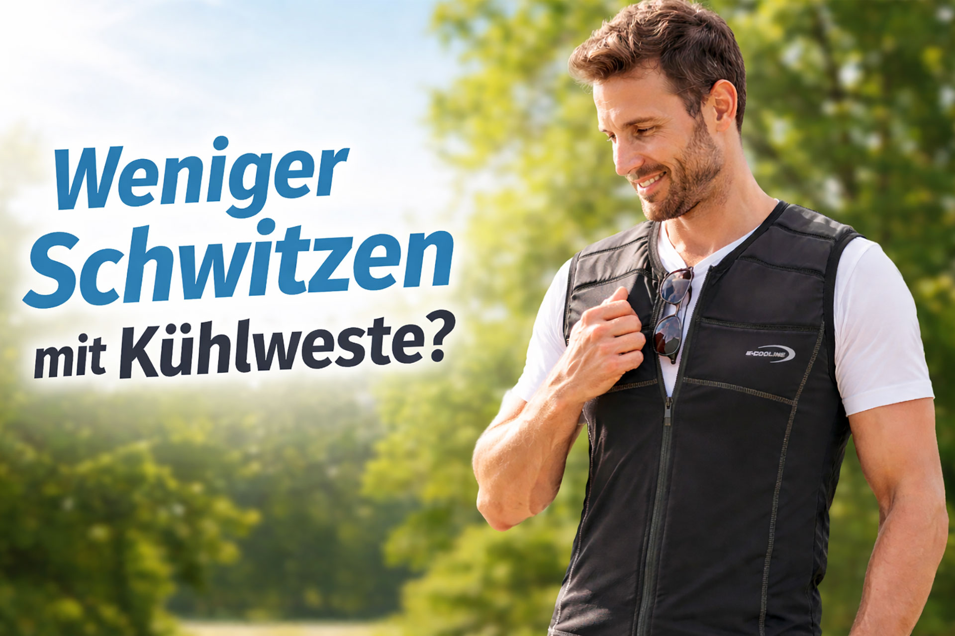 Weniger Schwitzen mit Kühlweste