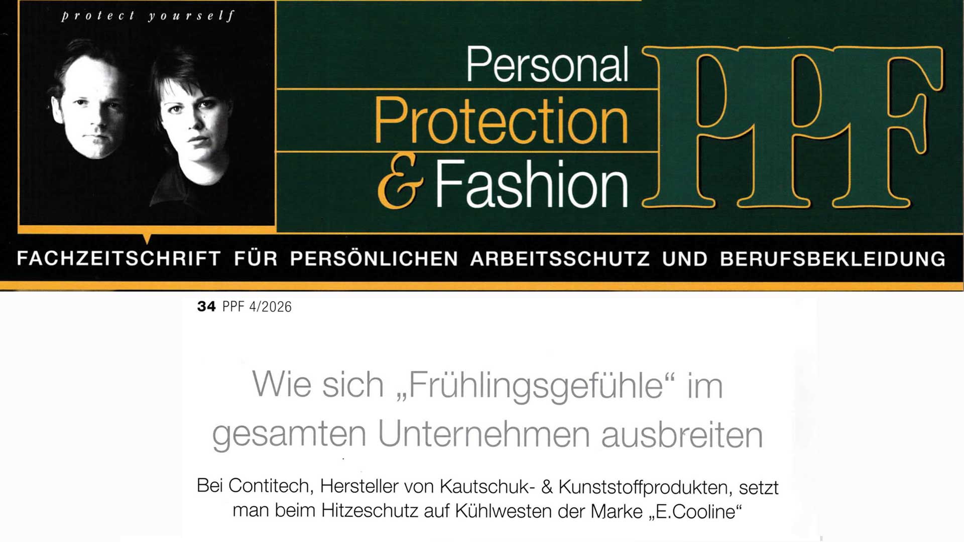 ContiTech Anwenderbericht im Fachmagazin PPF