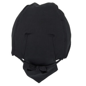 Rückansicht kühlendes Bandana von E.COOLINE in Farbe schwarz