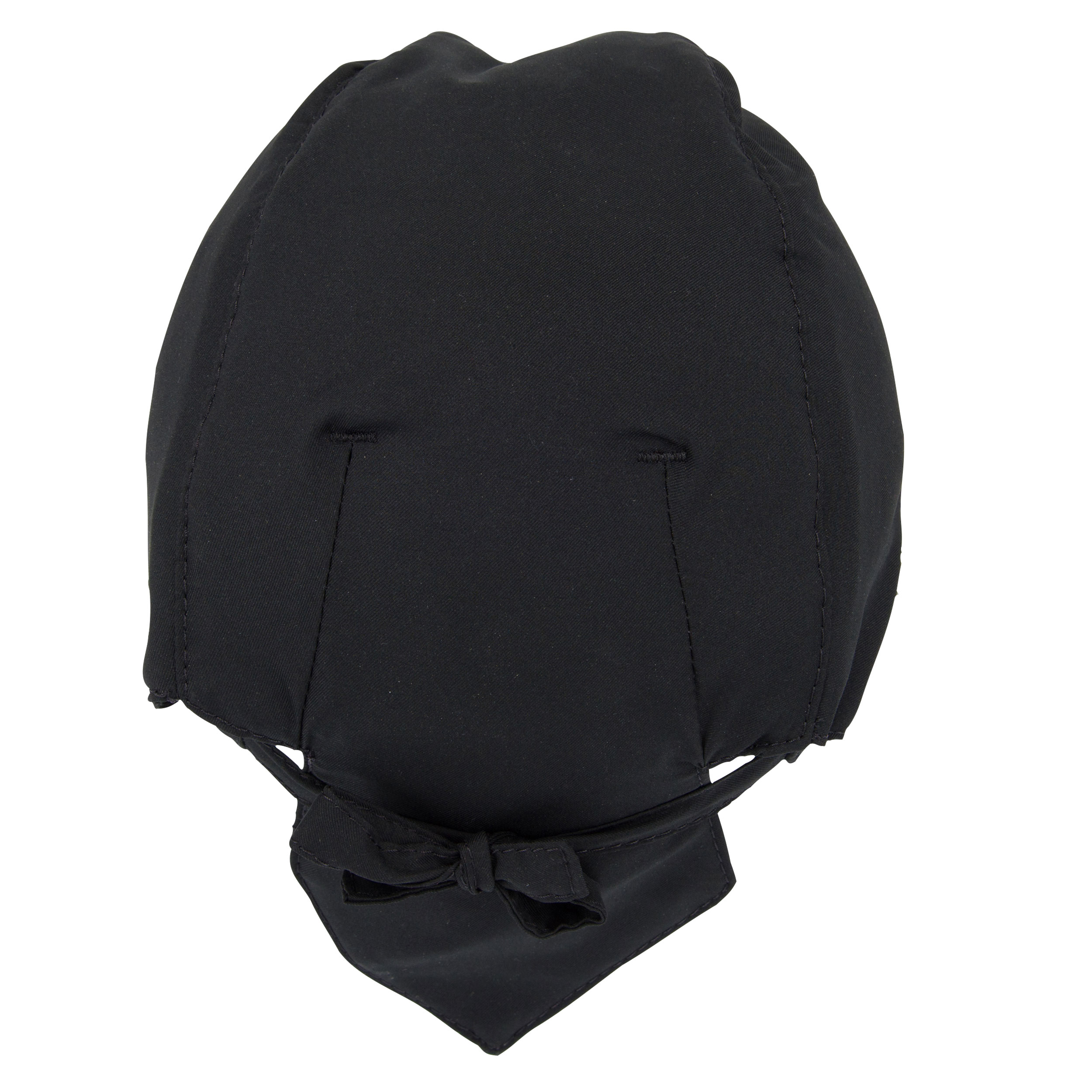 Rückansicht kühlendes Bandana von E.COOLINE in Farbe schwarz